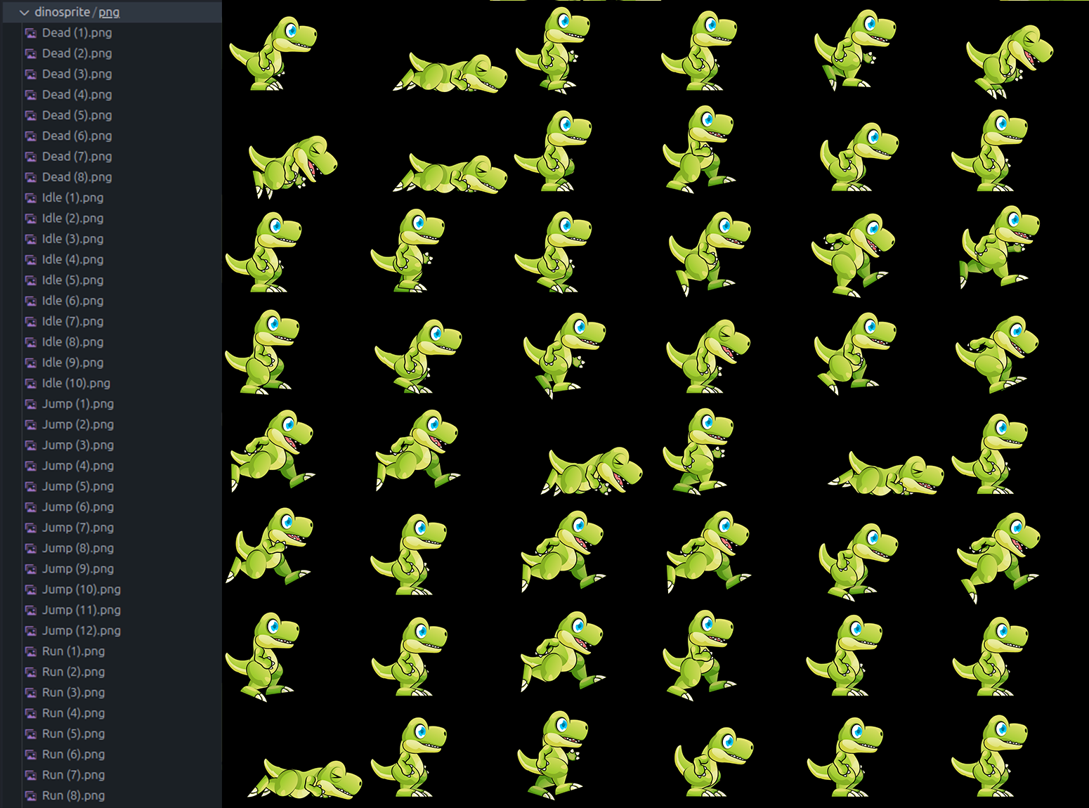 Projet de génération de sprite et css