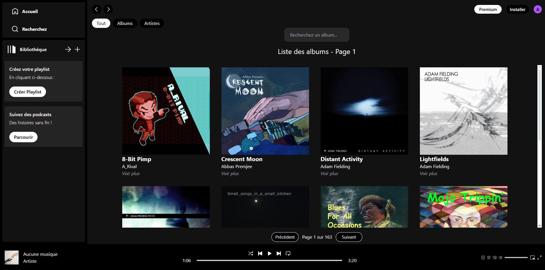 Projet spotify